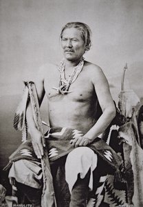 Manuelito (1818–93) sjef for Navajo Nation 1870–84 av American Photographer