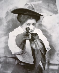 May Lillie (s/hvitt bilde) av American Photographer