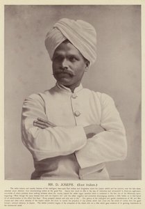Mr D Joseph, østindisk