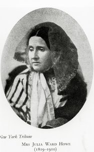 Fru Julia Ward Howe, ca. 1860-tallet av American Photographer