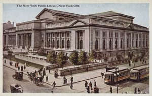 New York Public Library, New York City, USA (fargebilde) av American Photographer