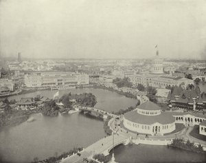 Nordvestover fra taket på Regjeringsbygget av American Photographer