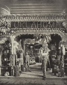 Oklahomas paviljong i landbruksbygningen av American Photographer