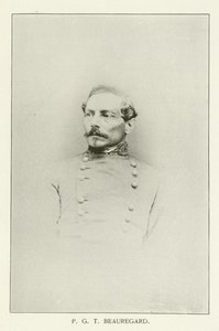 P G T Beauregard (svart-hvitt fotografi) av American Photographer