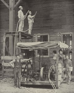 Maling av de store bygningene av American Photographer