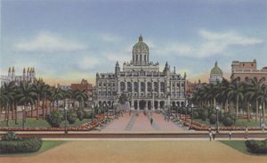 Presidentpalasset, Missions Avenue, Presidents House, Missions Avenue (farget bilde) av American Photographer