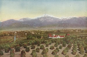 Redlands, California, Utsikt fra Smiley Heights (farget bilde) av American Photographer