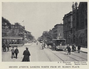 Second Avenue, ser nordover fra St Mark