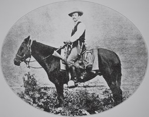 Sersjant James B. Gillett (s/hv-bilde) av American Photographer