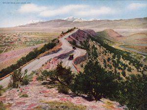 Skyline Drive og Canon City (fargebilde) av American Photographer