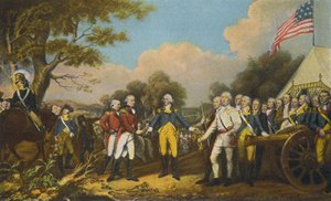 Overgivelsen av Burgoyne, Saratoga av American Photographer