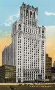 The New United Masonic Temple (farget bilde) av American Photographer