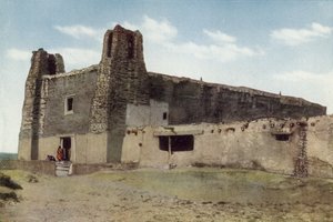 The Old Church, Pueblo of Acoma, New Mexico (farget bilde) av American Photographer