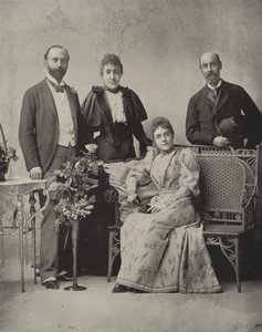 Prinsesse Eulalia og eskorte av American Photographer