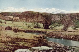 The Snowy Range, nær Trinidad, Colorado (farget bilde) av American Photographer