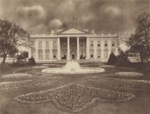 Det hvite hus (s/h-bilde) av American Photographer