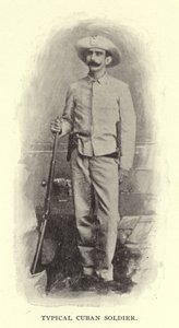 Typisk cubansk soldat av American Photographer