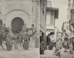 Typiske scener i Cairo Street av American Photographer