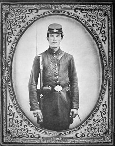 Ukjent unionssoldat (s/hvitt bilde) av American Photographer