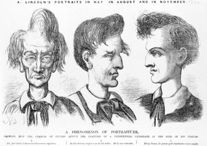 A Phenomenon of Portraiture, ca. 1860 av American School