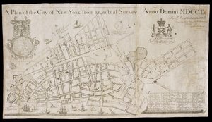En plan for byen New York fra en faktisk undersøkelse av American School