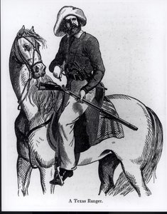 En Texas Ranger, illustrasjon fra 