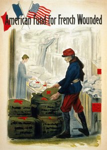 American Funds for the French War Wounded - ca. 1917 av American School