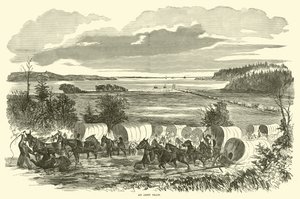 Et hærtog, november 1862 av American School