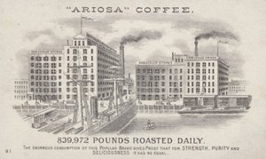 Ariosa kaffefabrikk av American School