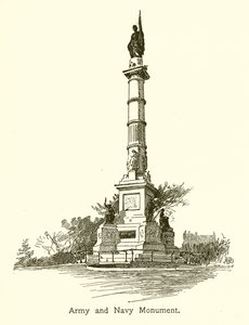 Army and Navy Monument, Boston Common av American School