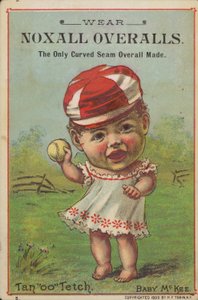 Baby holder baseball av American School