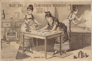 Bakedag (litho) av American School