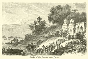 Banks of the Ganges, nær Patna av American School
