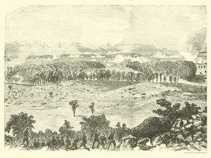 Slaget ved Gettysburg, Summit of Little Round Top, 2. juli, juli 1863 av American School