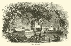 Bayou Navigation, mars 1863 av American School