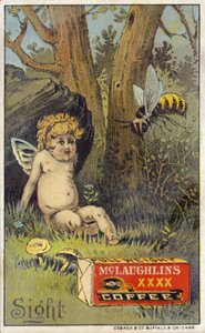 Bee angriper putto av American School