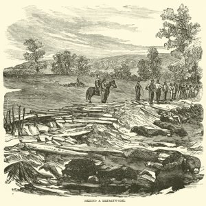 Bak et brystverk, september 1862 av American School