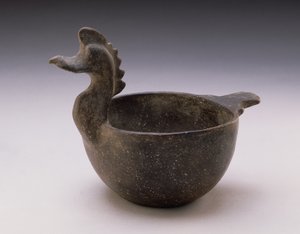 Bird Effigy Bowl, Mississippi (lertøy) av American School