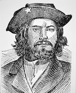 "Bloody Bill" Anderson (litho) av American School