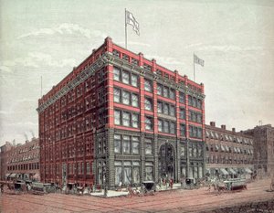 Bloomingdales-suvenir, 1886 av American School