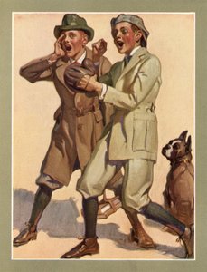 Boys Playing Street Baseball på 1920-tallet av American School