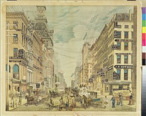 Broadway og Maiden Lane av American School