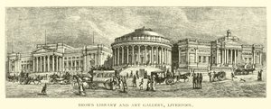 Brown Library and Art Gallery, Liverpool av American School