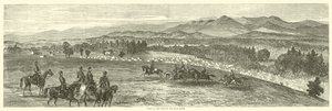 Leir ved foten av Blue Ridge, oktober 1863 av American School