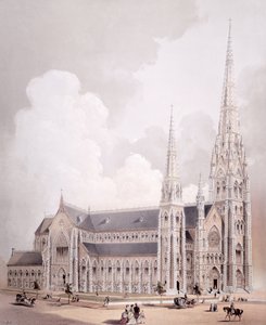 Cathedral of the Holy Cross, Boston, Massachusetts av American School
