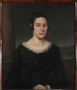 Catherine Small Pitcairn, ca. 1843 av American School