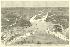 Charleston og omegn, juli 1863 av American School