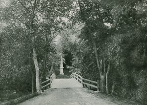 Concord Bridge, Lexington (fotogravyr) av American School