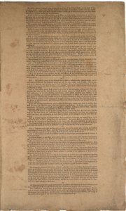 Grunnloven, første trykk, trykt av Dunlap & Claypoole, 17.–19. september 1787 (se også GLC 695933, GLC 695934 og GLC 695936) av American School