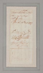 Konstitusjonell konvensjon: samling av brev og dokumenter signert av 54 av de 55 delegatene til den historiske konvensjonen fra 1787 (penn og blekk på papir) (se også 2561290-92) av American School